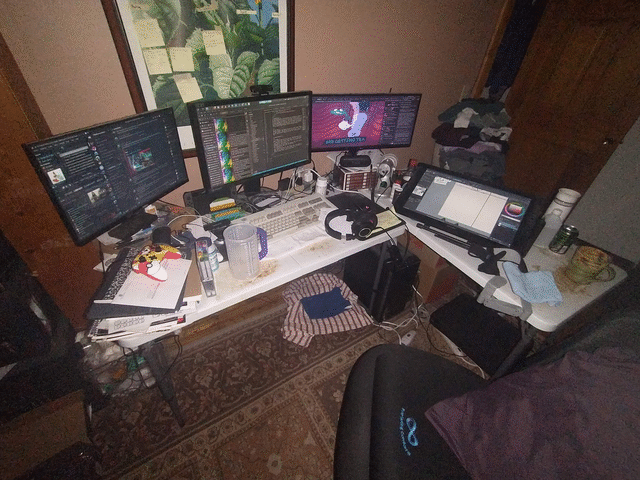 My main battlestation, jan 2023